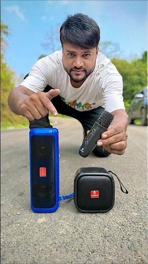 Wireless Speaker Mic set Vs Powerful Bass Big Spk Unboxing