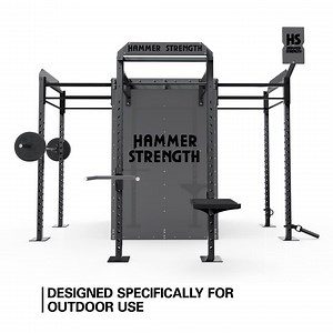 97 reactions | Go beyond the walls of indoor training facilities with the Outdoor Box — a rugged, functional training rig built around a lockable accessory storage space large enough to accommodate a wide range of strength training equipment and accessories. | Hammer Strength | Facebook