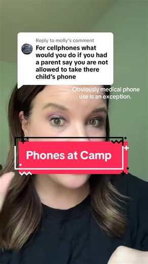 Medical phone use is the exception... I have had cheerleaders need that before. People always want to mention that... and obviously, that would be an exception. This video is from a couple years ago but still the same thing applies now. #cheer #cheercoach #cheercamp #cheerleading #cheerleaders