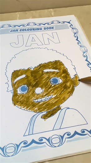 Character coloring step by step for kids #forkids #artforkids #kidsviralvideo