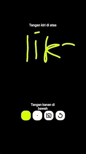 perbedaan aku nulis pake tangan kanan dan kiri