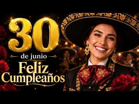 Happy Birthday June 30th 🎉 Mariachi serenade to dedicate