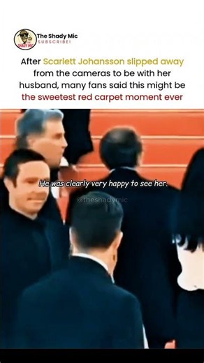 scarlett johansson quietly stole the show with this moment #scarlettjohansson