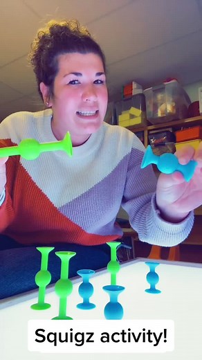 Engaging Squigz Activity for SPED Preschool Students