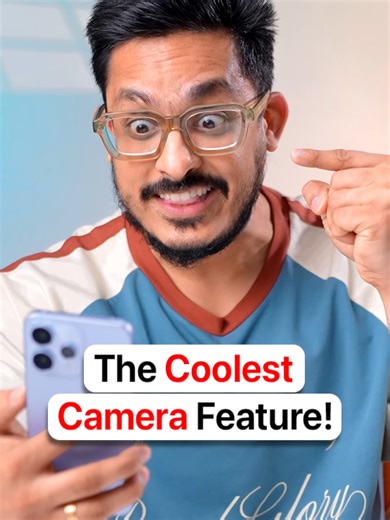 The Coolest Camera Feature! 😂 #tech #samsung #google #android #apple #iphone #vivo #xiaomi Credit: Beebom