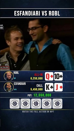 Esfandiari vs Robl #poker