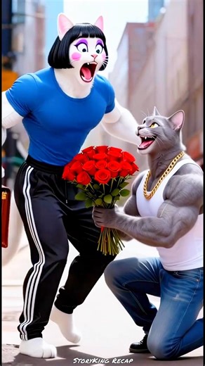 She Did His Makeup as a Prank… Now He’s Getting Proposed To 😳💄🐱