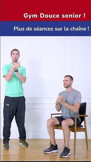 French & Fit - Gym Douce Senior Sur Chaîse - Corps entier - Exercice 1