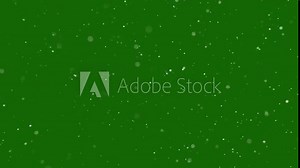 green screen dust particles