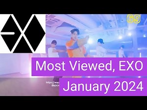 EXO's Most Viewed MVs: Updated January 2024