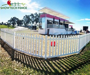 [Hot Item] Plastic PVC Vinyl Picket Mobile/Movable/Portable Removable Temporary Fence Panel