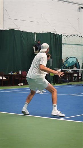 🎾The swing that sealed the deal. Michael and Thomas Wright win their match versus Dylan Leeman and Jordan Mckeown. 6-2, 6-1. . . . #tennisireland #sportireland #nationalindoorchampionships | Tennis Ireland