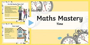 Maths Mastery Activities Year 3 Time PowerPoint