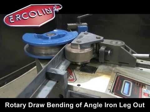 Ercolina Rotary Draw Special Tooling for bending Angle Iron