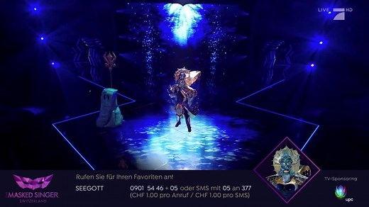 🎭🎤 Hierzulande kennt man Nöldi Forrer bisher als Schwinger. In «The Masked Singer Switzerland» zeigt er nun ein weiteres Talent – im Kostüm des Seegotts, sorgt der 42-jährige Ostschweizer mit seinen Gesangskünsten für Gänsehaut-Momente. | Blick