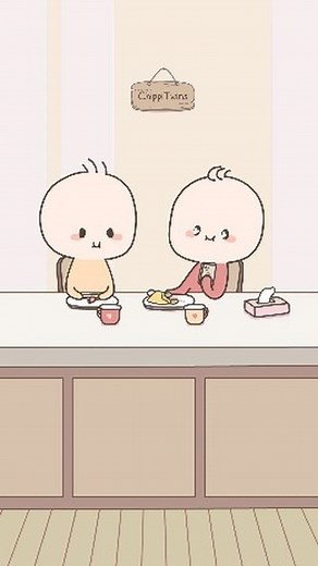 Chippi Twins | Thanks for the love and food that we have today 🙏❤ #cute #baby #love #animation #babyvoice #chippitwins | Instagram