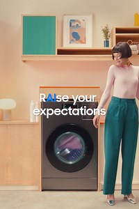 2.8K views · 130 reactions | Check this out. It’s a washer and a dryer, together. It optimizes your cycle for you and gets laundry done in 98 minutes. | Samsung | Facebook