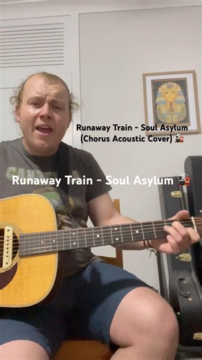 Runaway Train - Soul Asylum (Chorus Acoustic Cover) #music #soulasylum #runawaytrain #acoustic