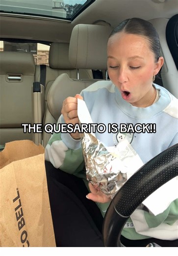 Enjoying the Return of the Quesarito at Taco Bell