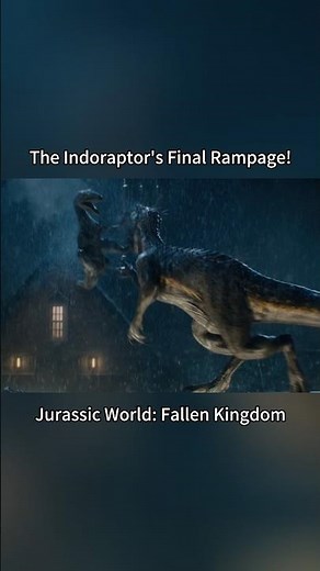 The Indoraptor’s Final Hunt!《Jurassic World: Fallen Kingdom》#JurassicWorld#movieclips#Shorts