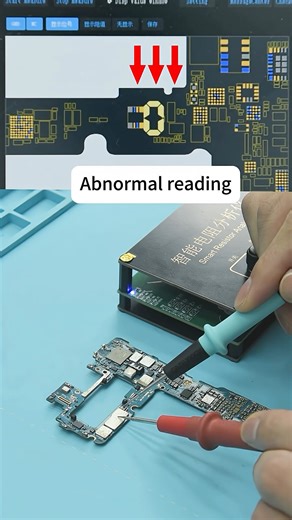 Smart Resistor Analyzer: Precision motherboard fault diagnosis. Compare resistance, sync schematics,