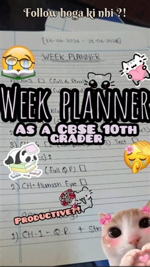 POV: A Class 10 student trying to survive another week of studies 😭📚✨