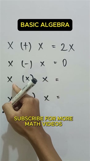 Basic Algebra | Basic Concept | #math #mathematics #mathstricks