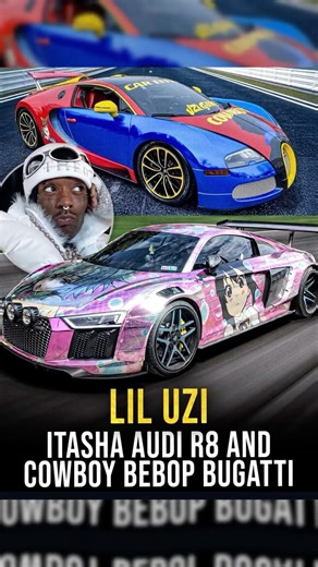Lil Uzi - Itasha Audi R8 and Cowboy Bepop Bugatti