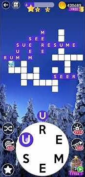 Wordscapes Daily Puzzle December 28, 2025 gameplay | Answers | Solution