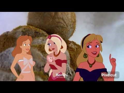 Darling Arista and Eilonwy talking to each other.