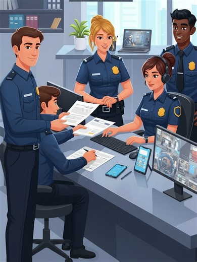 Learn English Conversation at the Police Station