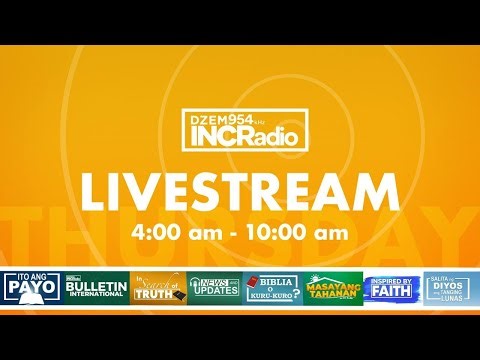 INCRadio Livestream | Thursday, October 16, 2025 (4:00 AM - 10:00 AM)