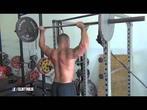 Heavy chest and shoulder workout