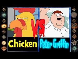 Ernie the Giant Chicken (Family Guy) vs Peter Griffin (Family Guy) - Ultimate Mugen Fight 2015