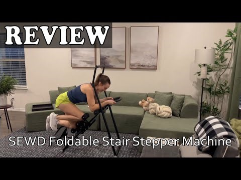 SEWD Foldable Stair Stepper Machine Review