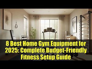8 Best Home Gym Equipment for 2025: Complete Budget-Friendly Fitness Setup Guide