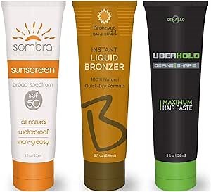 Hidden Flasks for Liquor For Women and Men - Discreet Hidden Sunscreen Alcohol Flask for Cruise, Events and Concerts | Secret Flasks for Liquor and Booze with Pour Spout | 24oz | Tipsy Tubes