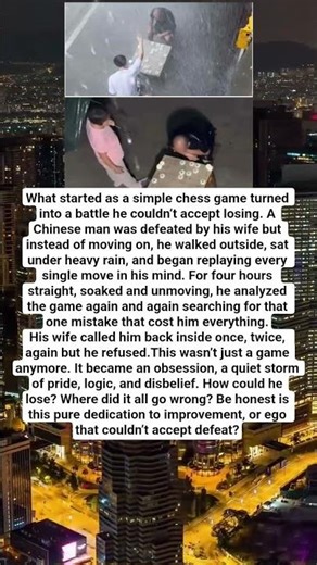 The Night He Chose Rain Over Accepting Defeat