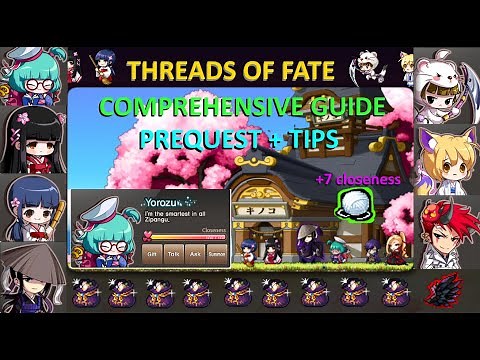 Threads of Fate COMPREHENSIVE GUIDE + Prequest