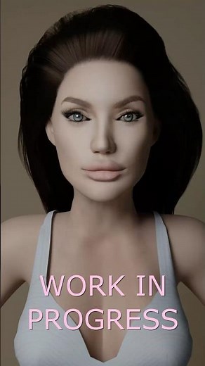 Realistic Female 3D Portrait | Blender Work in Progress