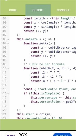 HTML code output#html5