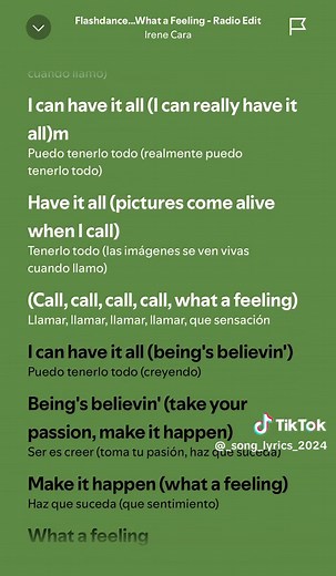 Flashdance... What A Feeling- Irene Cara #songlyrics #lyrics #music #fyp #foryoupage #foryou #parati