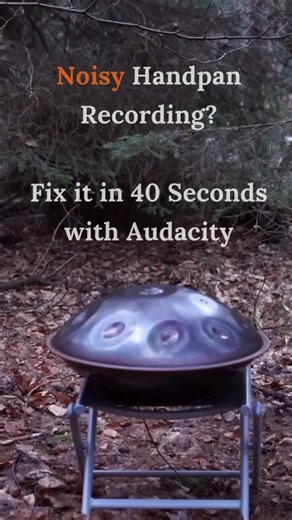 Remove Noise from Handpan Recordings