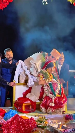 pooja’s sharma wedding #ksphotographystation07 #weddingnepal #wedding #weddingday #beautifulcouple | Aadarsha News