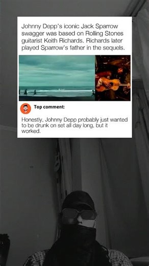 In Pirates of the Caribbean, Jack Sparrow’s drunken swagger wasn’t just acting