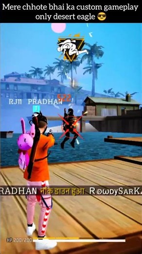 FF SHORT GAMING VIDEO ONLY DESERT EAGLE 😎