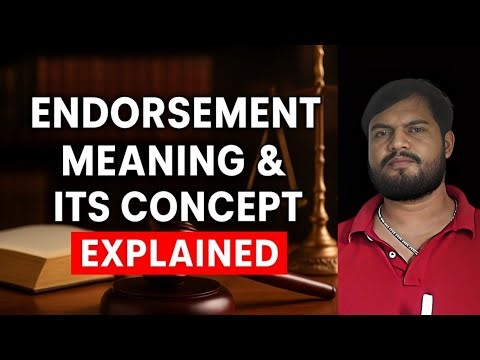 PART 2 | Endorsement of Negotiable Instrument and It's Types Explained 