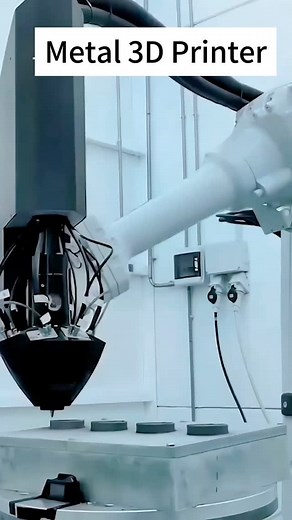 Mechanical World on Instagram: "Robotic 3D Metal Printing – The Future of Advanced Manufacturing! 🔥🤖 This robotic arm with metal additive manufacturing is pushing the limits of engineering and fabrication! Watch as it prints a complex exhaust manifold and precision aircraft propellers, demonstrating the potential of wire arc additive manufacturing (WAAM) and robotic direct energy deposition (DED). 💡 Why is this a breakthrough in industrial engineering? ✅ Generative design & topology optimizat
