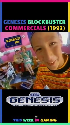 Sega Genesis Blockbuster Commercials From 1992.