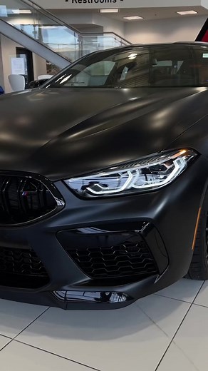 2023 BMW M8 Competition in Frozen Black - Stunning All-Black Beauty